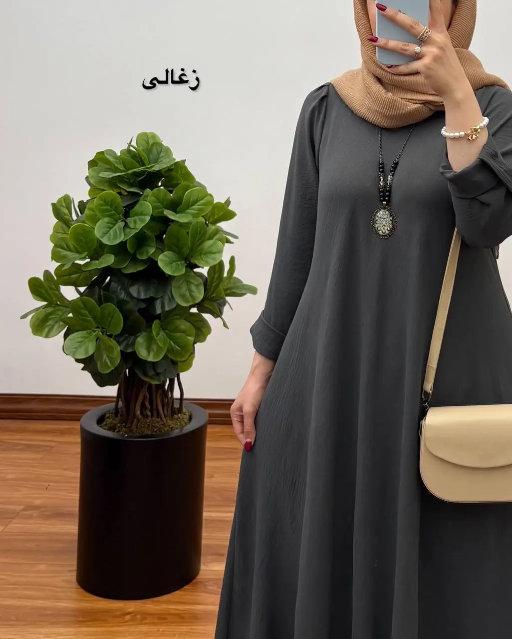 پیراهن مانتویی ایتالیایی نوردخت ۴